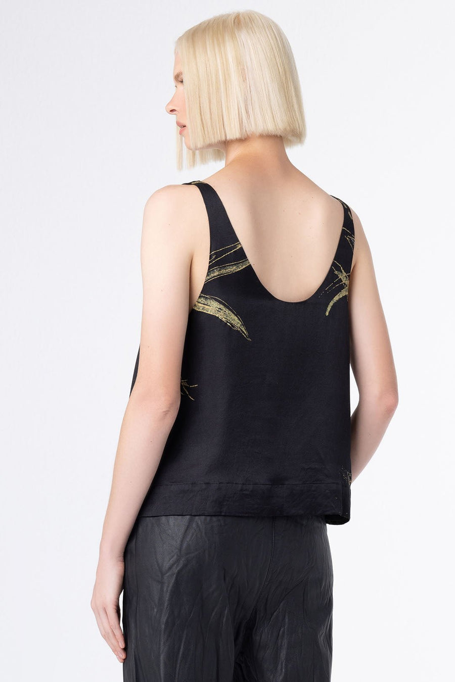 CHAMBERLAIN CAMI TOP, BLACK - Burning Torch Online Boutique