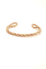 CLEOPATRA TWISTED GOLD WIRE CUFF - Burning Torch Online Boutique