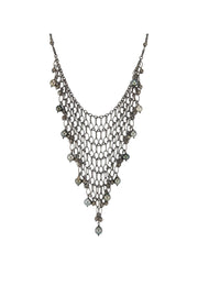 CONCA SILVER PEARL NECKLACE - Burning Torch Online Boutique
