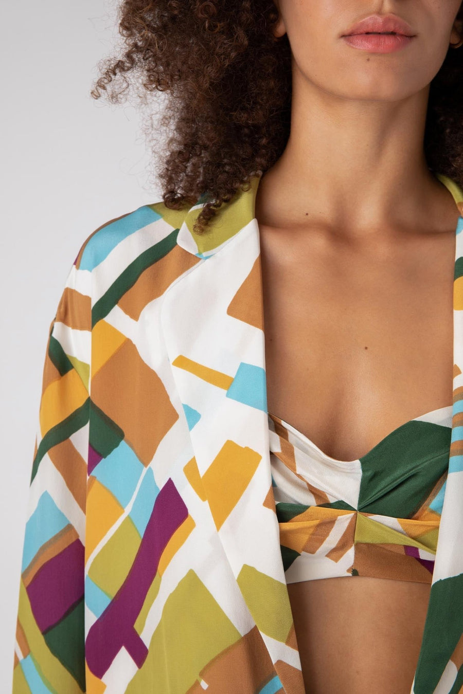 DELANEY OVERSIZED BLAZER, MULTI - Burning Torch Online Boutique