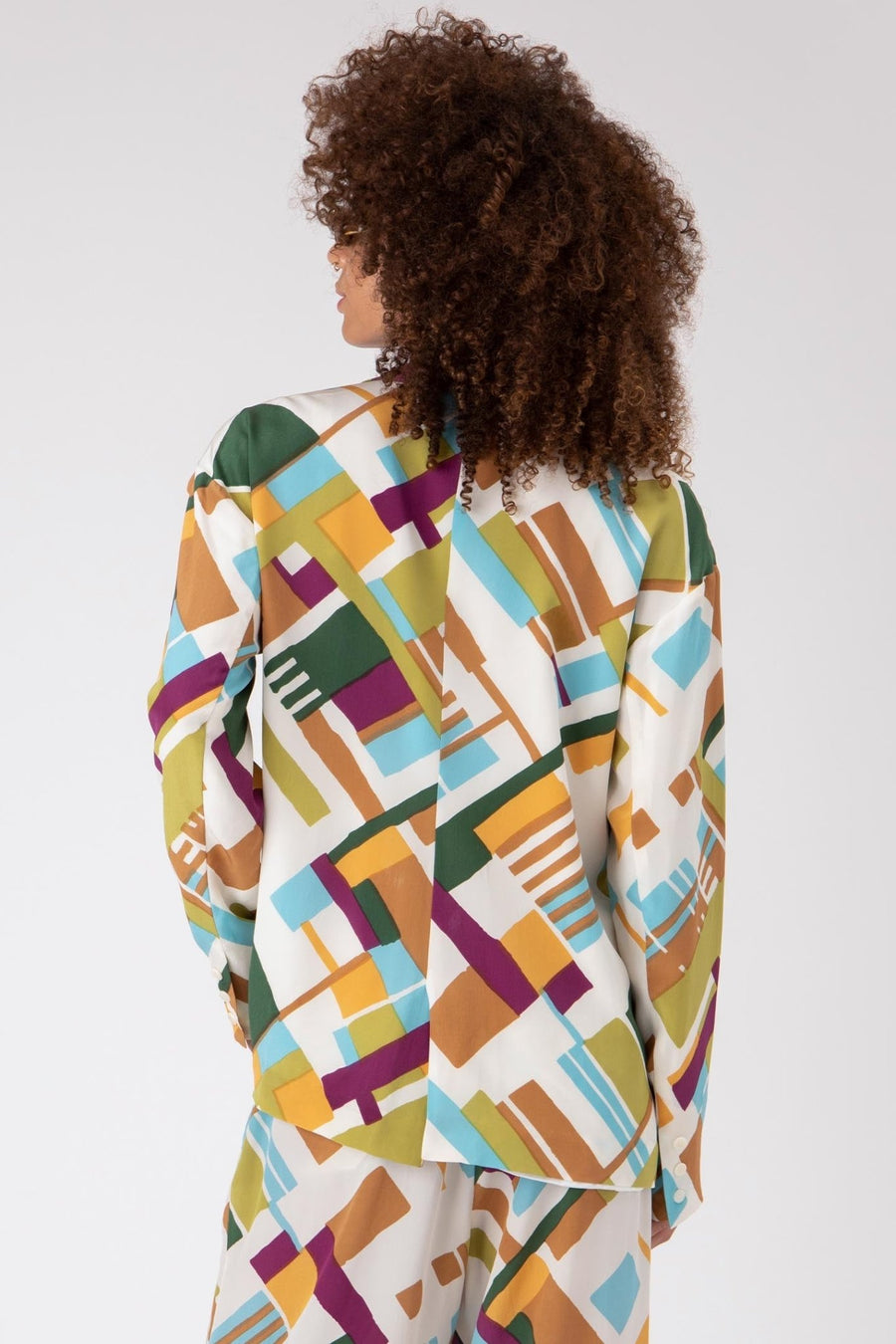 DELANEY OVERSIZED BLAZER, MULTI - Burning Torch Online Boutique