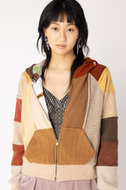 DREAMSCAPE UPCYCLED CASHMERE HOODIE, AUTUMN - Burning Torch Online Boutique