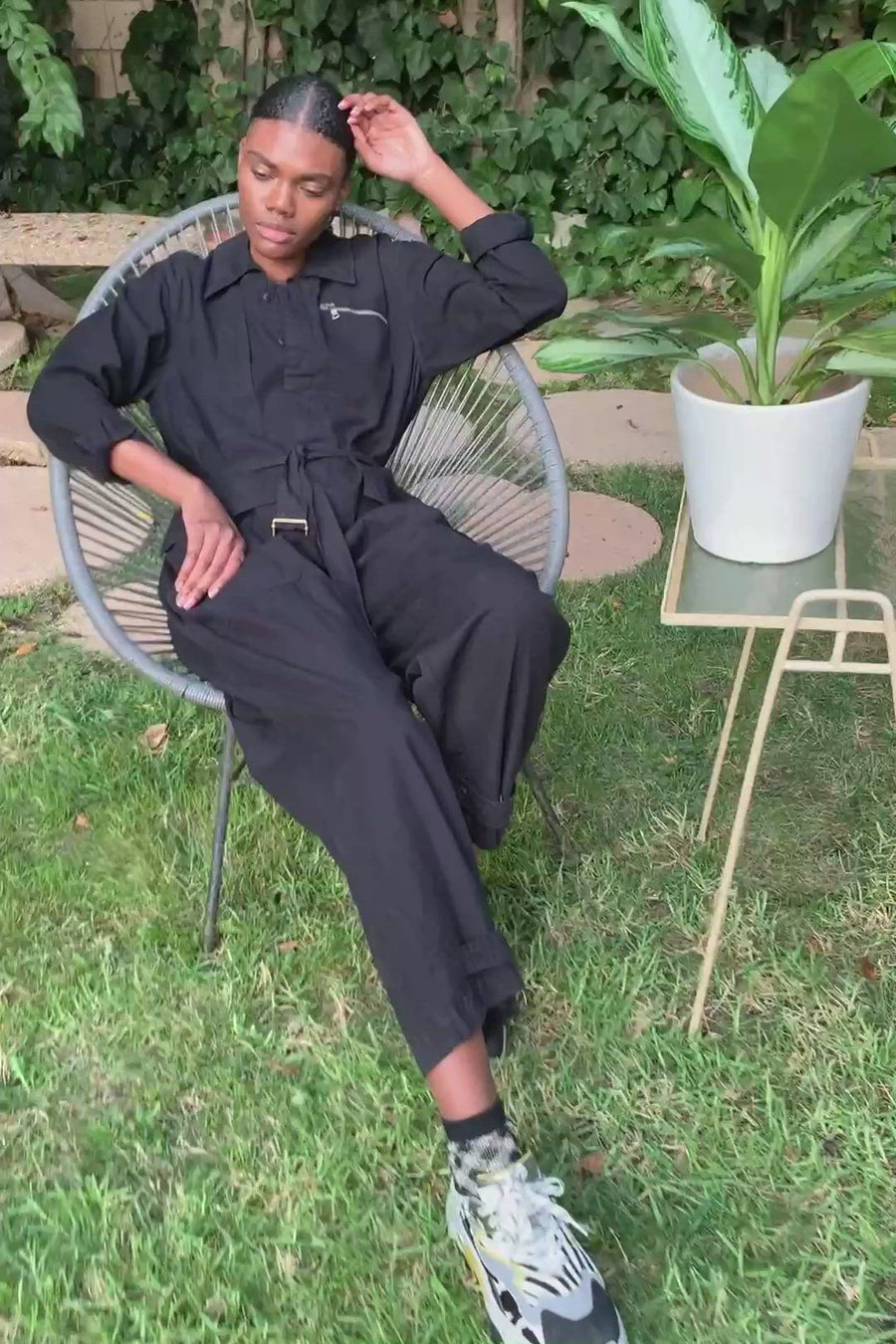 WORKWEAR COVERALL, BLACK