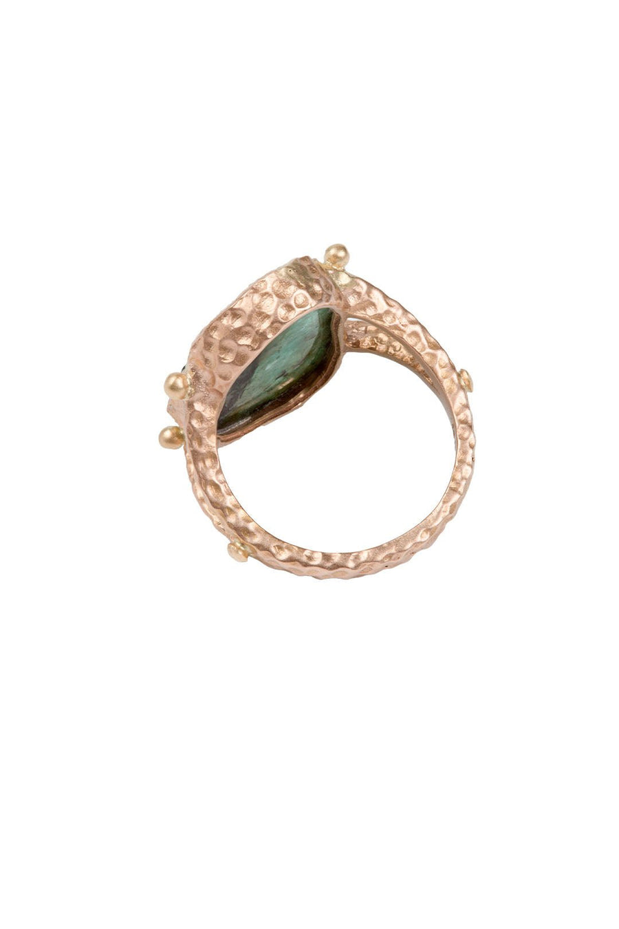 FREEFORM EMERALD RING, EMERALD - Burning Torch Online Boutique