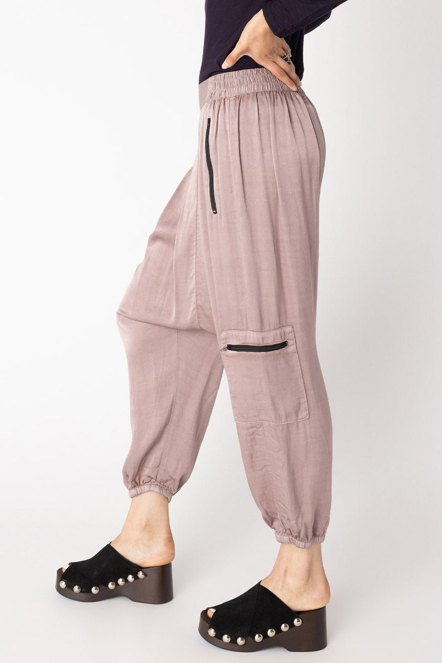 HANOVER DROP CROTCH PANT, ORCHID - Burning Torch Online Boutique