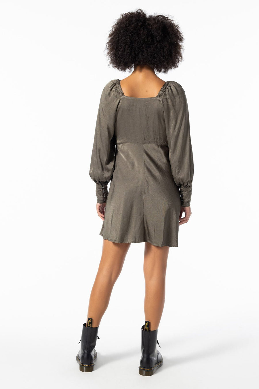 HANOVER ROMANTIC DRESS, ARMY - Burning Torch Online Boutique