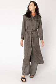 HANOVER TRENCH COAT, ARMY - Burning Torch Online Boutique