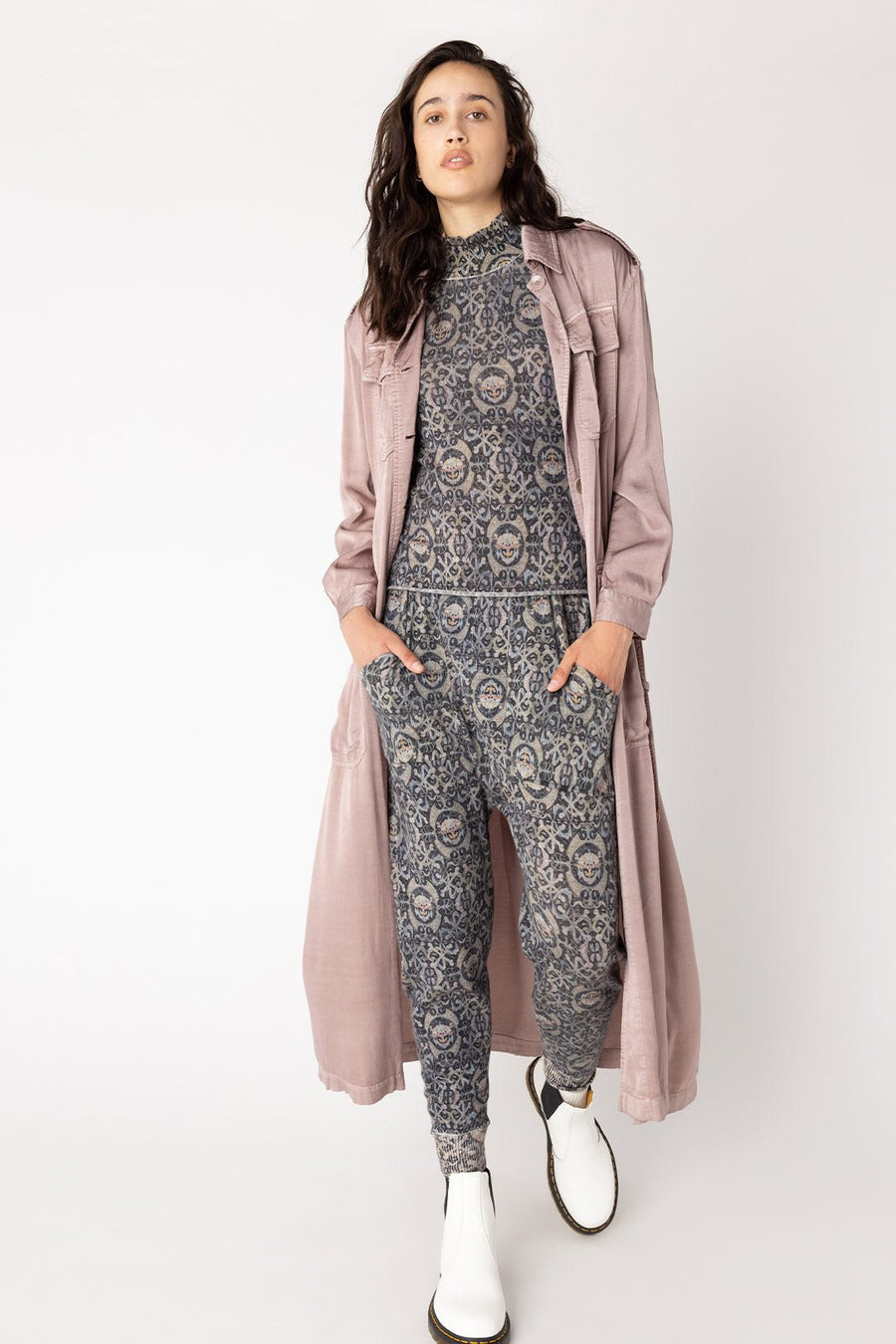 HANOVER TRENCH COAT, ORCHID - Burning Torch Online Boutique