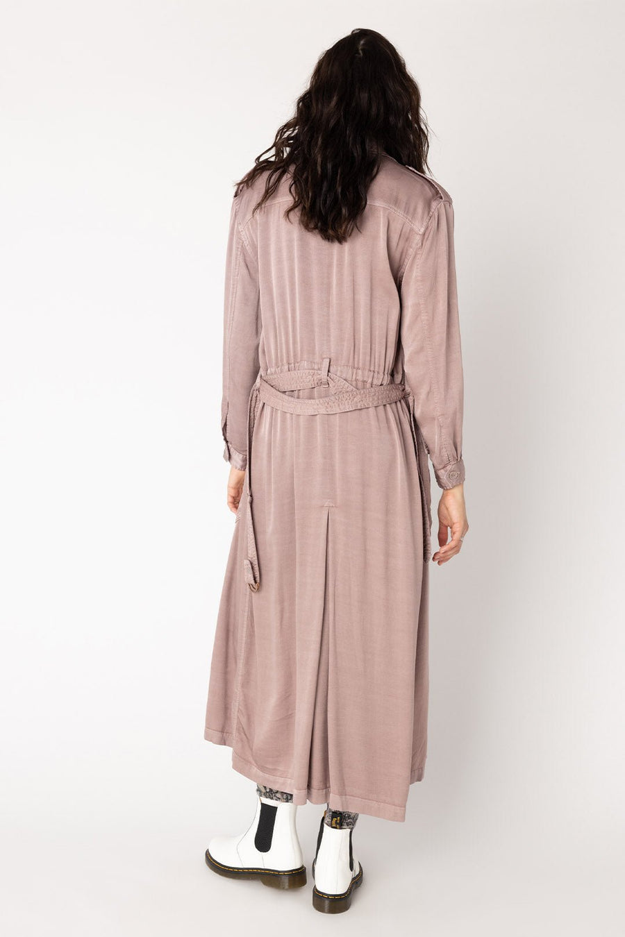 HANOVER TRENCH COAT, ORCHID - Burning Torch Online Boutique