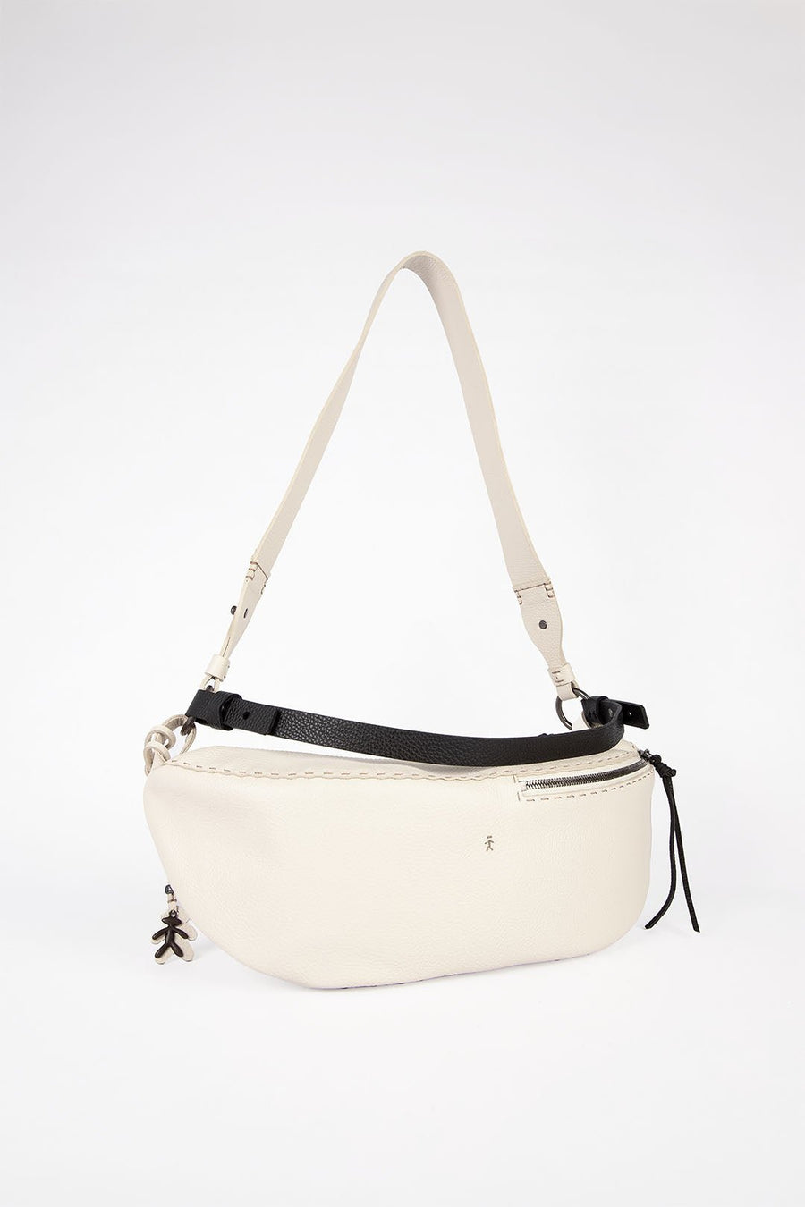 HENRY BEGUELIN CHEST BAG, WHITE - Burning Torch Online Boutique
