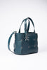 HENRY BEGUELIN PATCHWORK LEATHER BAG, TURQUOISE - Burning Torch Online Boutique