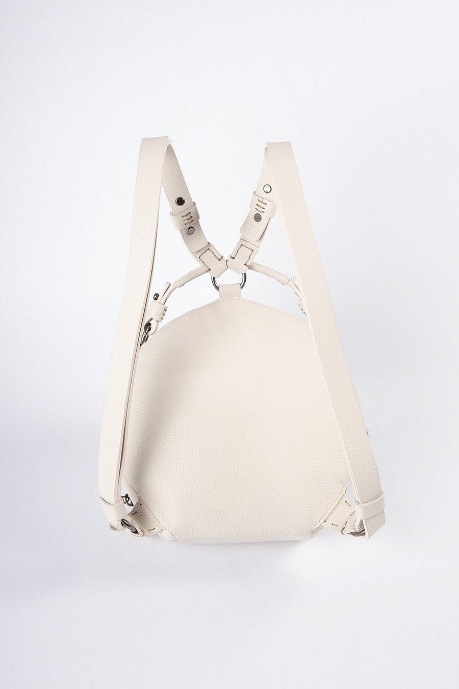 HENRY BEGUELIN POCKET BAGPACK , WHITE - Burning Torch Online Boutique