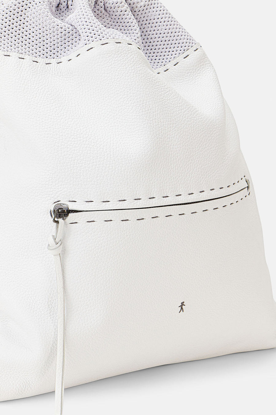 HENRY BEGUELIN SMALL BACKPACK, WHITE - Burning Torch Online Boutique
