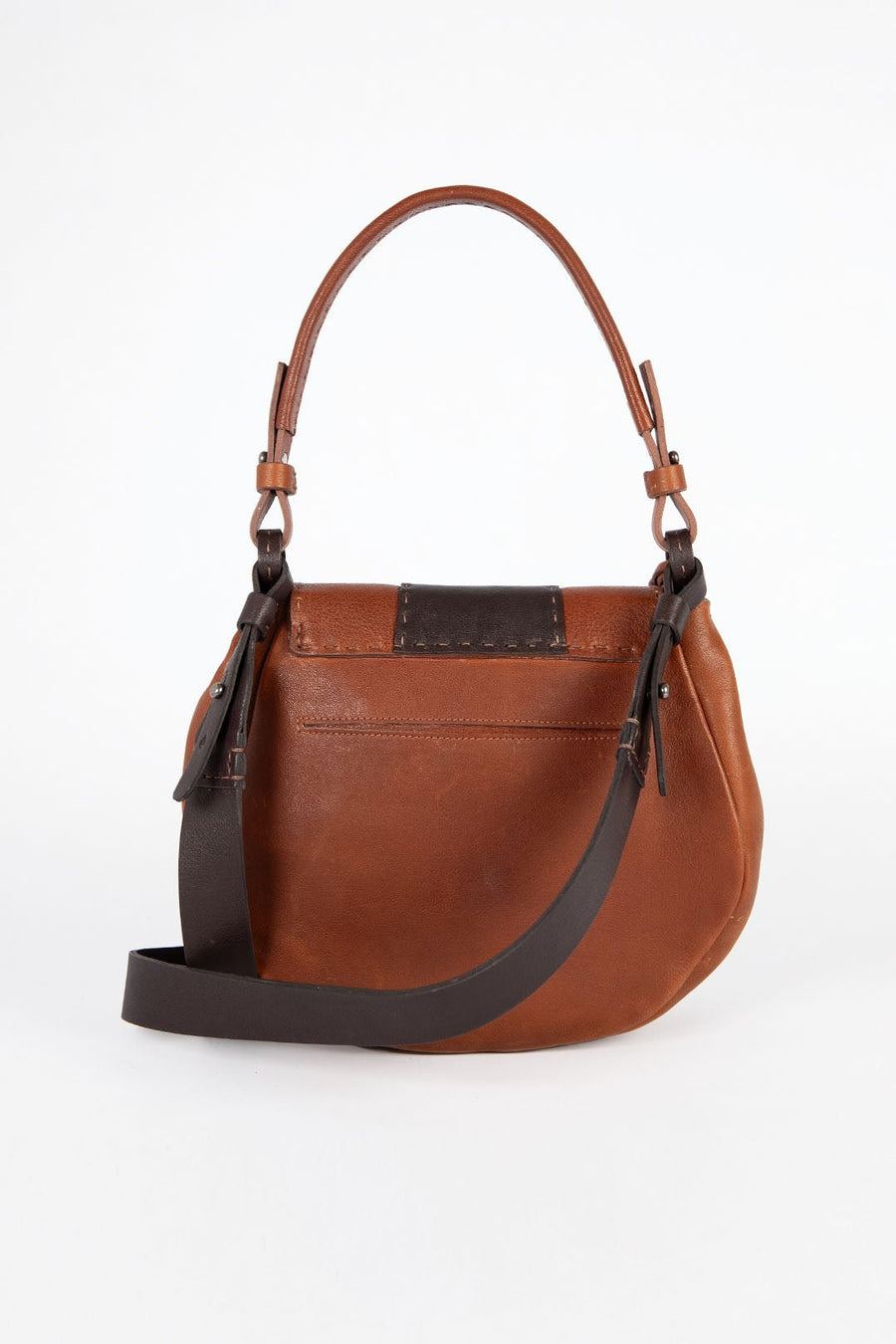 HENRY BEGUELIN SMALL CROSS BODY BAG, BRANDY - Burning Torch Online Boutique