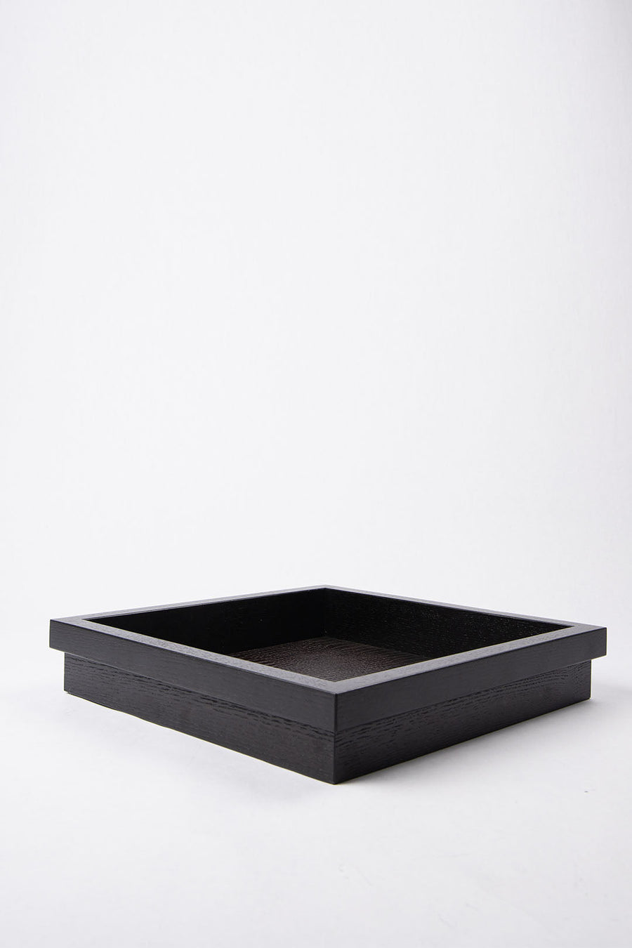 HENRY BEGUELIN SQUARE LEATHER TRAY, BROWN - Burning Torch Online Boutique