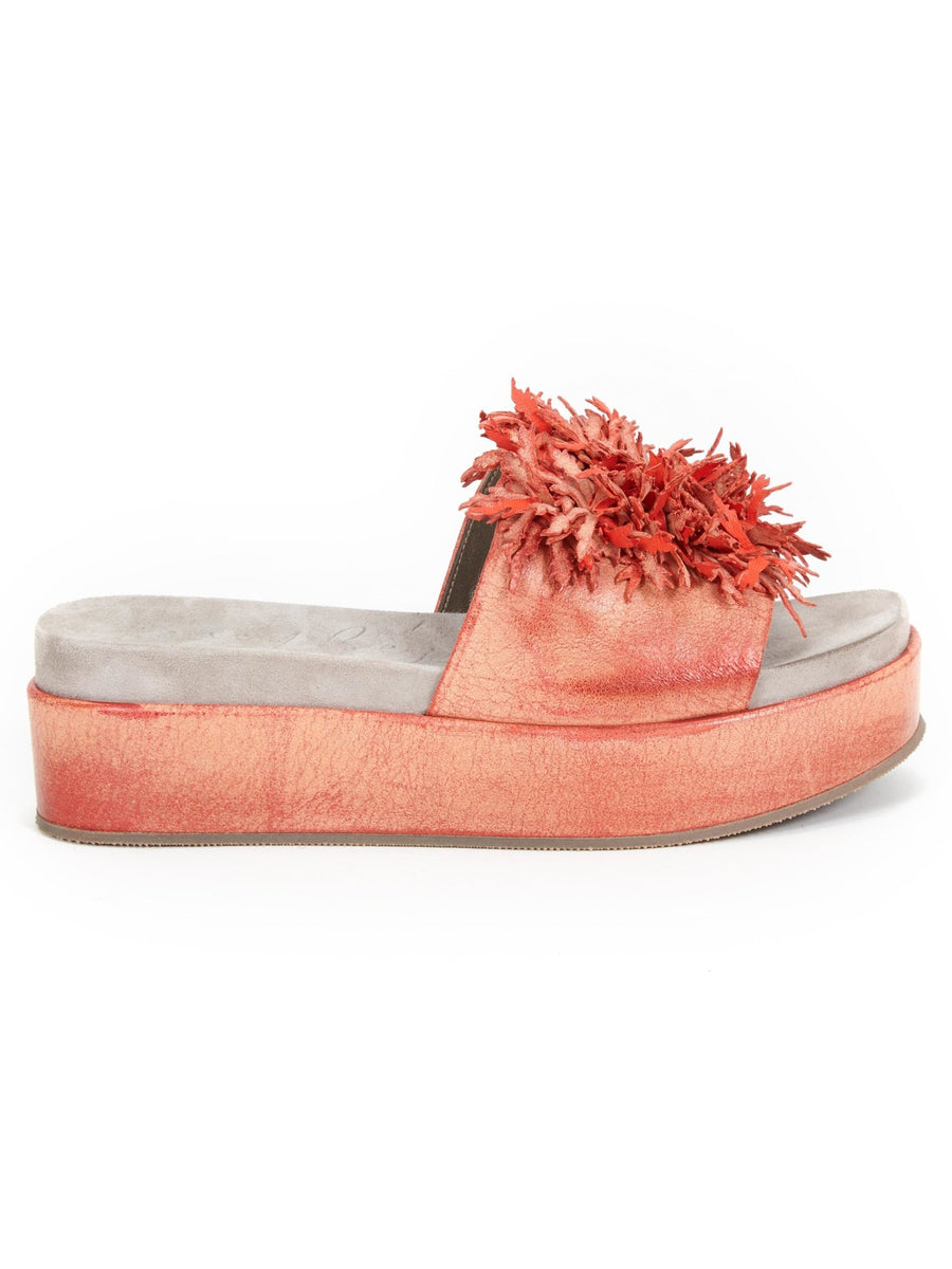 Henry Beguelin Zeppa Sandal Sella Ruby Red - Burning Torch Online Boutique