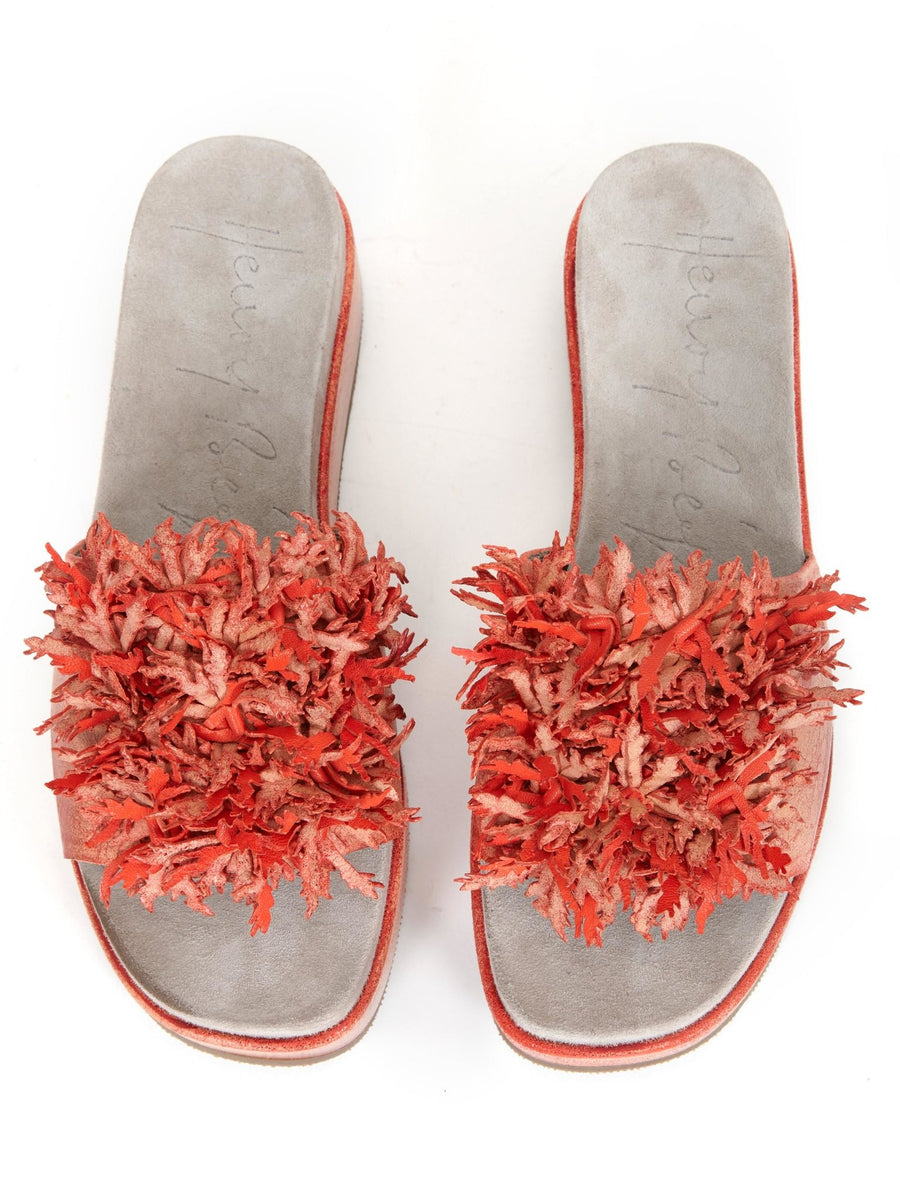 Henry Beguelin Zeppa Sandal Sella Ruby Red - Burning Torch Online Boutique