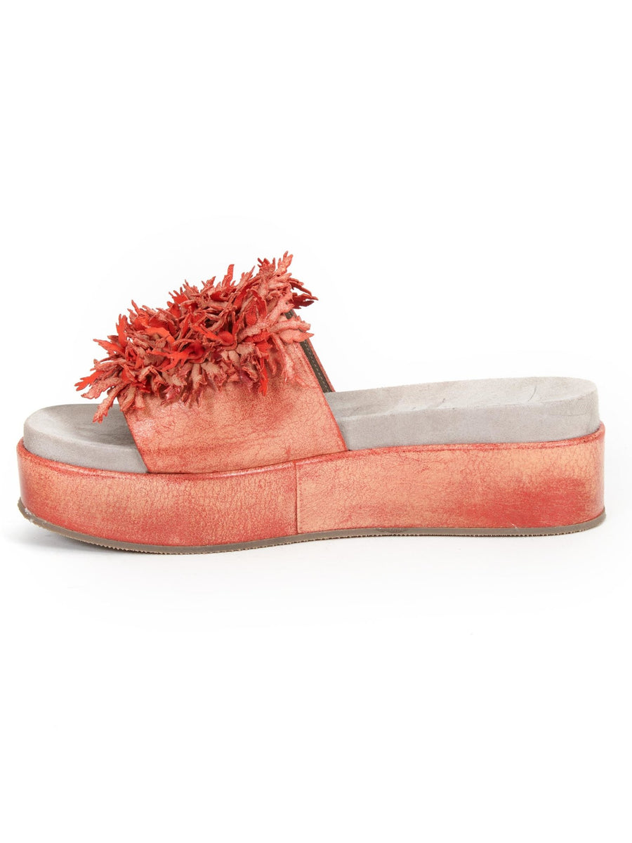 Henry Beguelin Zeppa Sandal Sella Ruby Red - Burning Torch Online Boutique