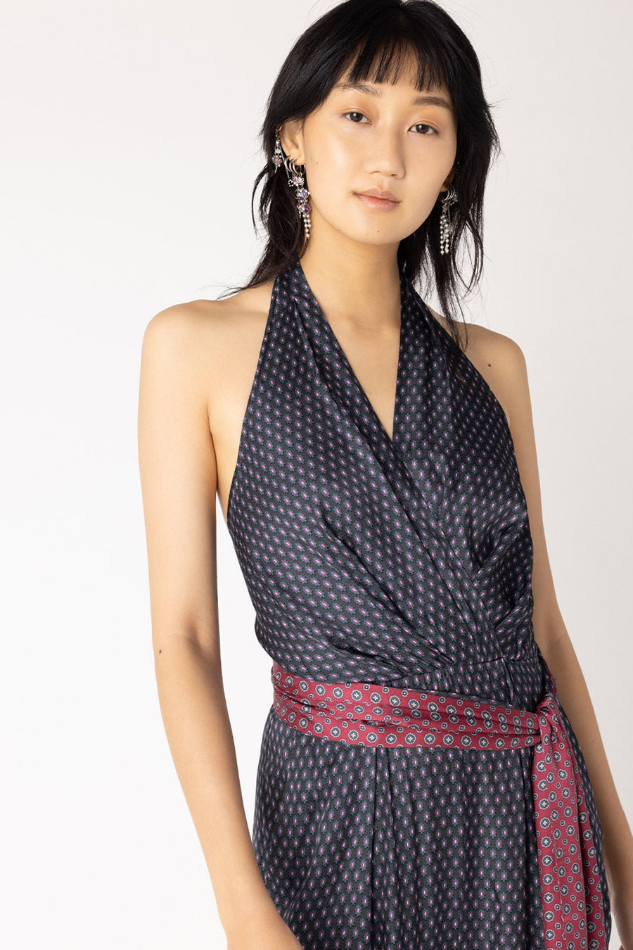 HUMPHREY SLEEVELESS JUMPSUIT, SAPPHIRE - Burning Torch Online Boutique