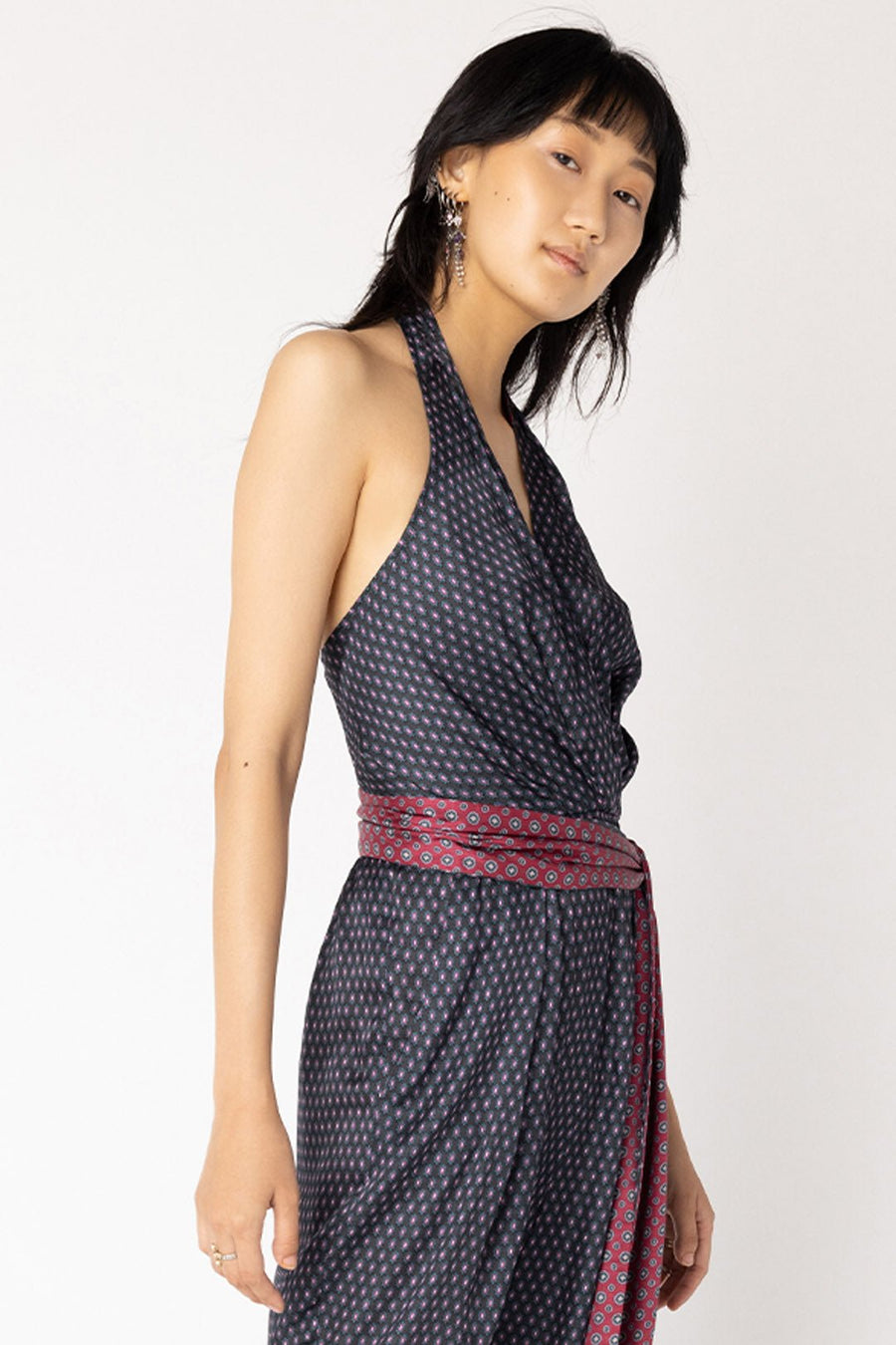 HUMPHREY SLEEVELESS JUMPSUIT, SAPPHIRE - Burning Torch Online Boutique