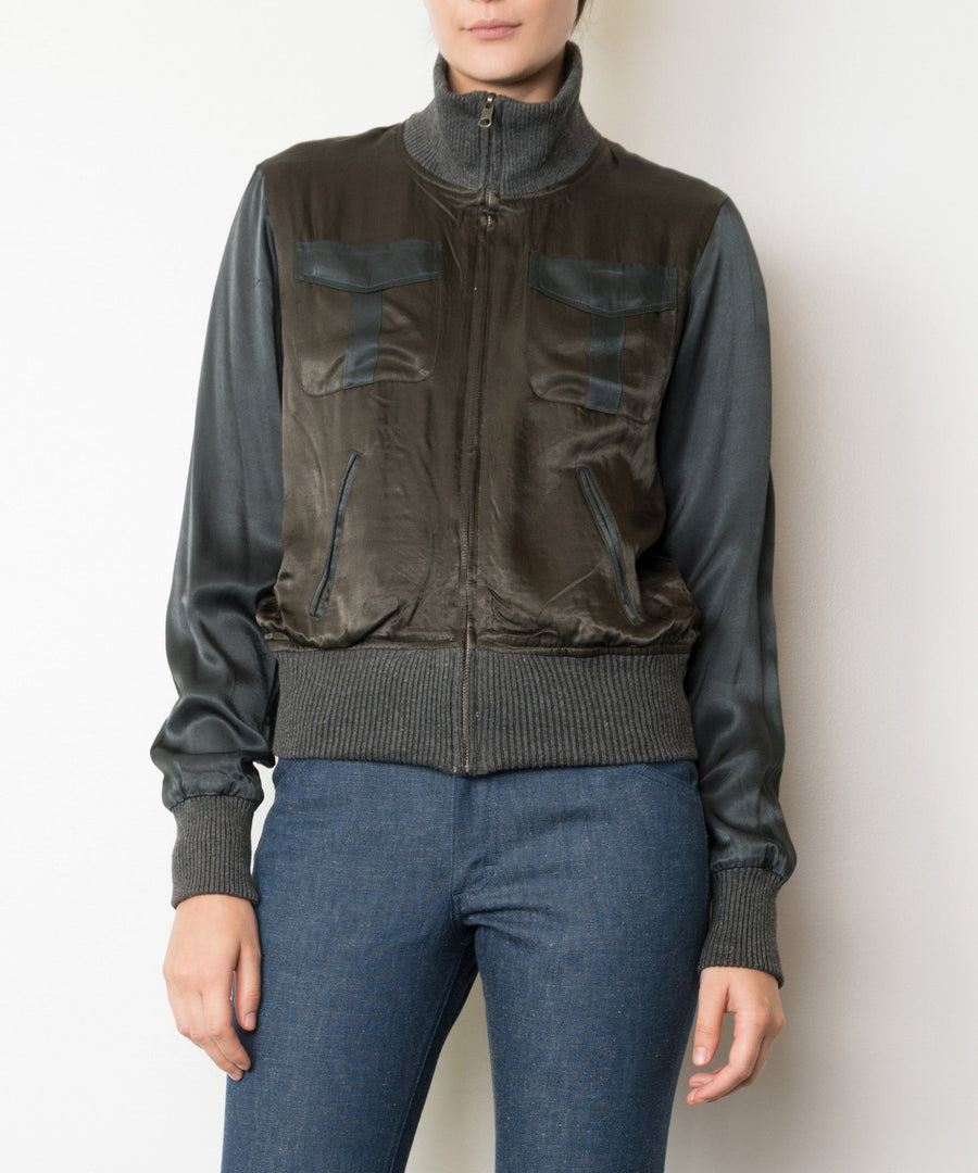 Iwasaki Reversible Bomber - Burning Torch Online Boutique