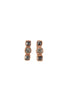 JE7 ESME EARRINGS BLK DIAMOND, ROSE GOLD - Burning Torch Online Boutique