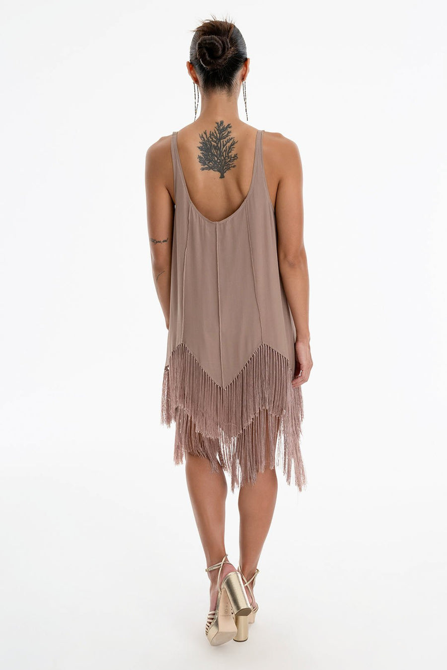 JUDD FRINGE DRESS, ORCHID - Burning Torch Online Boutique