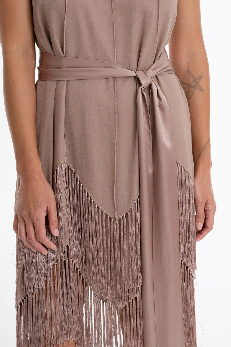 JUDD FRINGE DRESS, ORCHID - Burning Torch Online Boutique