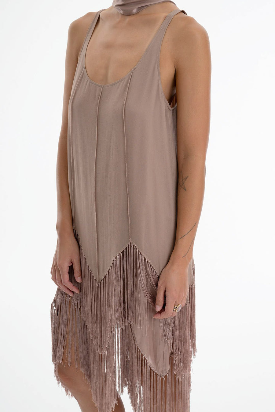 JUDD FRINGE DRESS, ORCHID - Burning Torch Online Boutique
