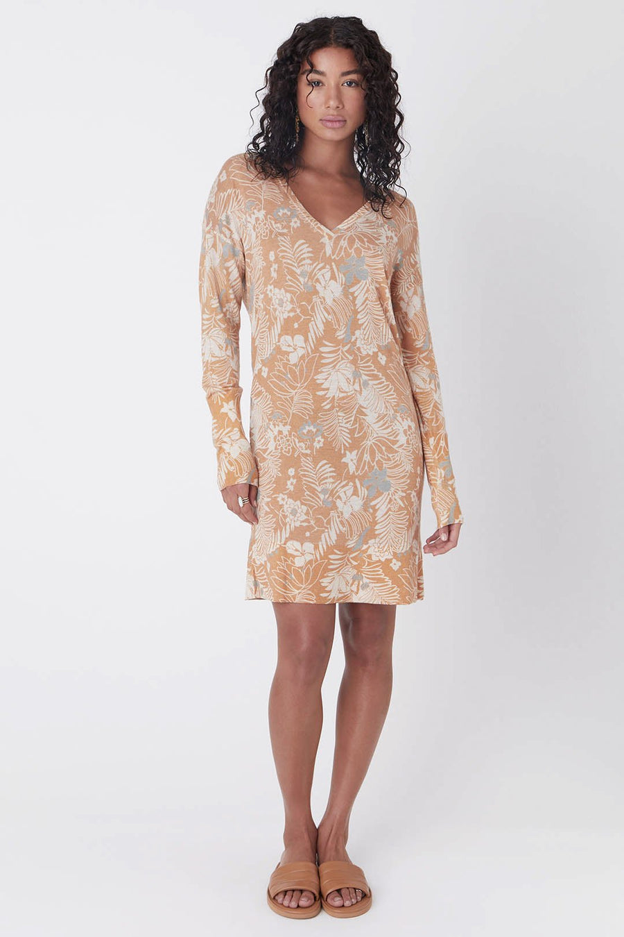 KIMIKO DRESS, TROPICAL - Burning Torch Online Boutique