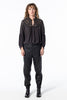 LEATHER JOGGER PANT, BLACK - Burning Torch Online Boutique