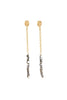 LILY EARRINGS, BLACK - Burning Torch Online Boutique