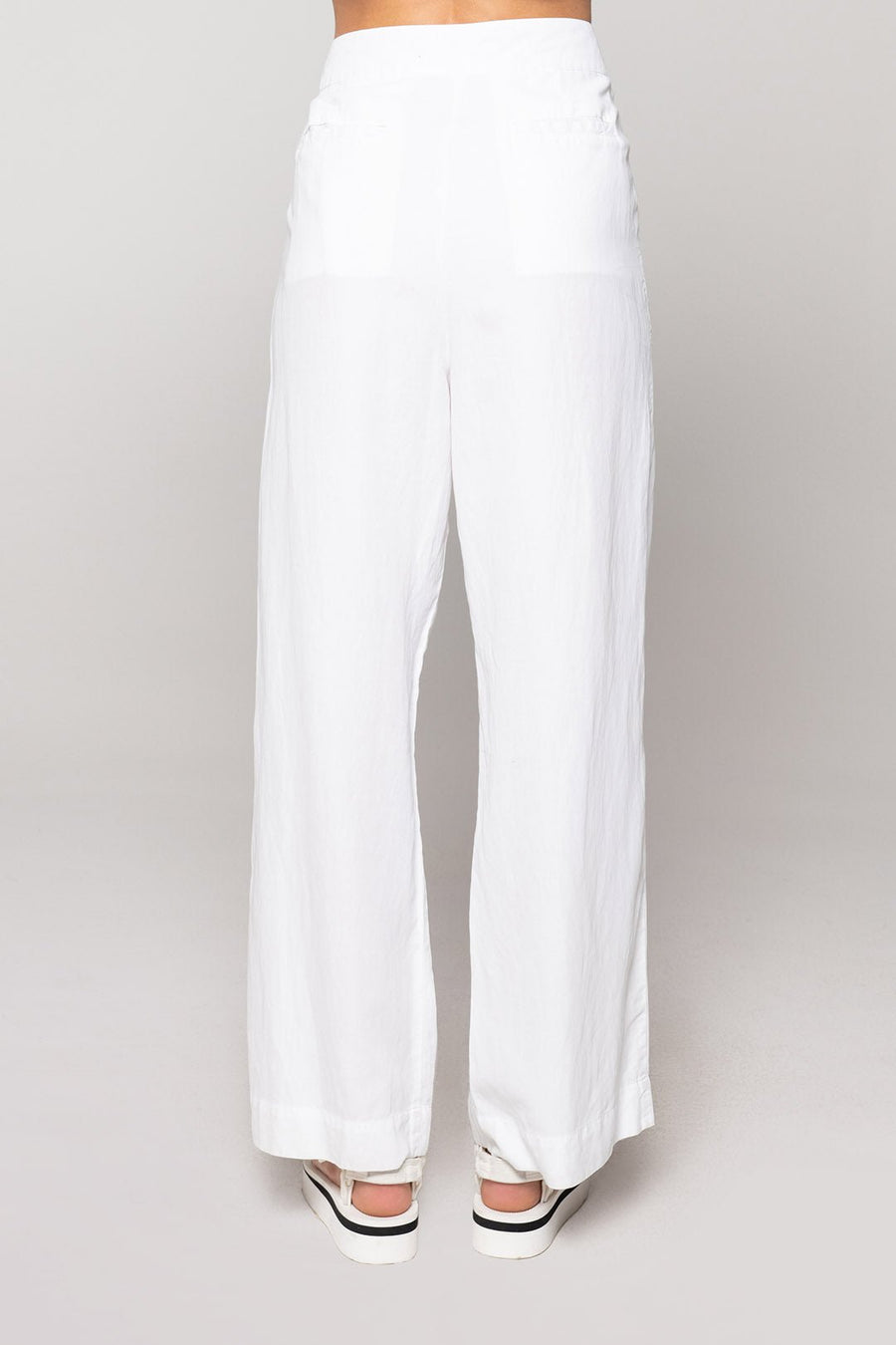 LINCOLN SAILOR PANT, WHITE - Burning Torch Online Boutique