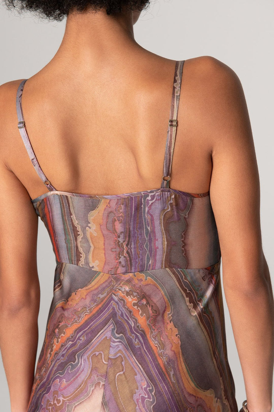 LOST HORIZON BIAS MAXI DRESS, MULTI - SAMPLE 30521 - Burning Torch Online Boutique