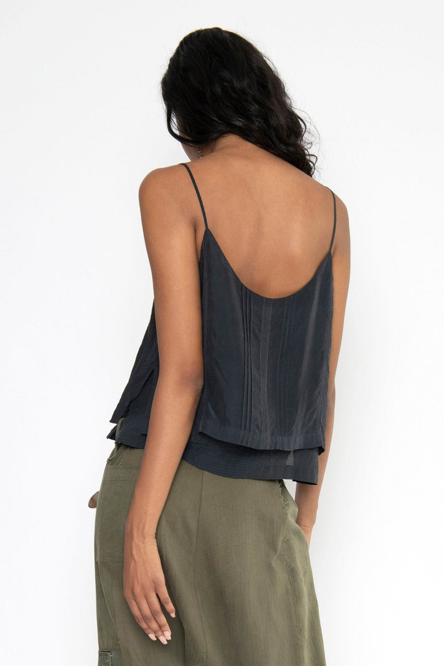 MAGNOLIA CAMISOLE, BLACK - Burning Torch Online Boutique