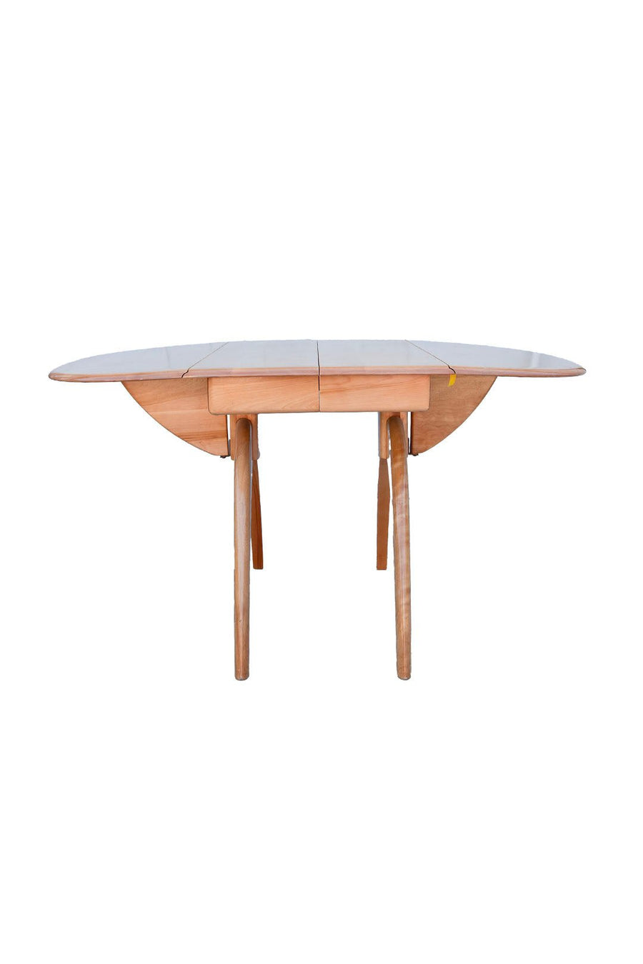 Mid-Century Modern Heywood Wakefield Dining Table (2 Leaf) With 6 