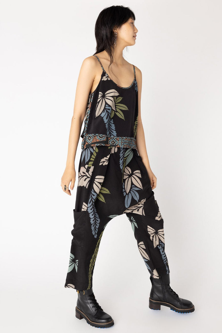 MIDNIGHT JUNGLE CAMI, MULTI - SAMPLE 71977 - Burning Torch Online Boutique
