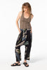 MIDNIGHT JUNGLE DROP CROTCH PANT, MULTI - Burning Torch Online Boutique