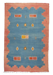 Moroccan Handwoven Zemmour Rug - Burning Torch Online Boutique