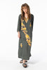 NICO EMBROIDERED CAFTAN, OLIVE - Burning Torch Online Boutique