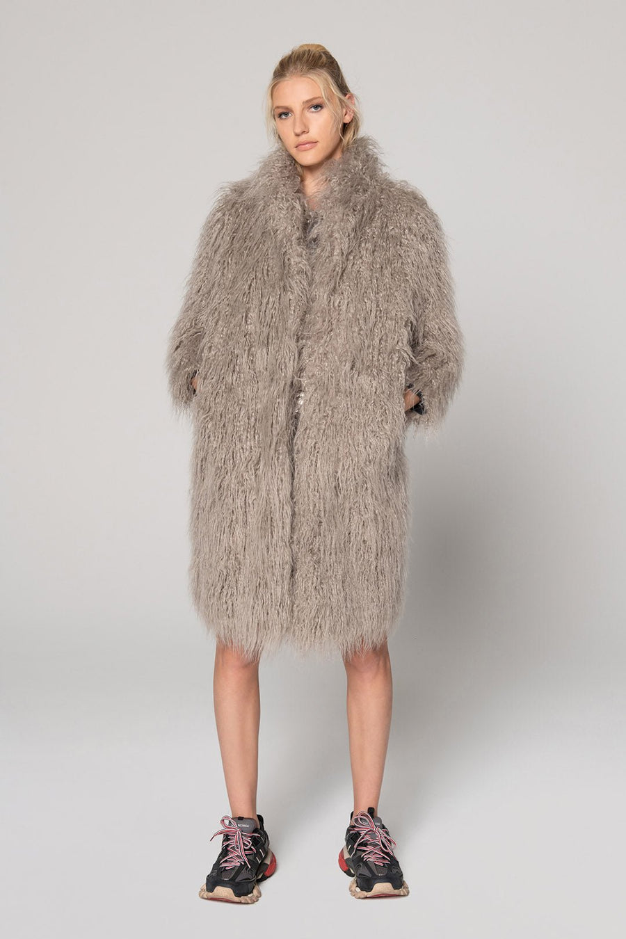 Boutique faux sales fur coat
