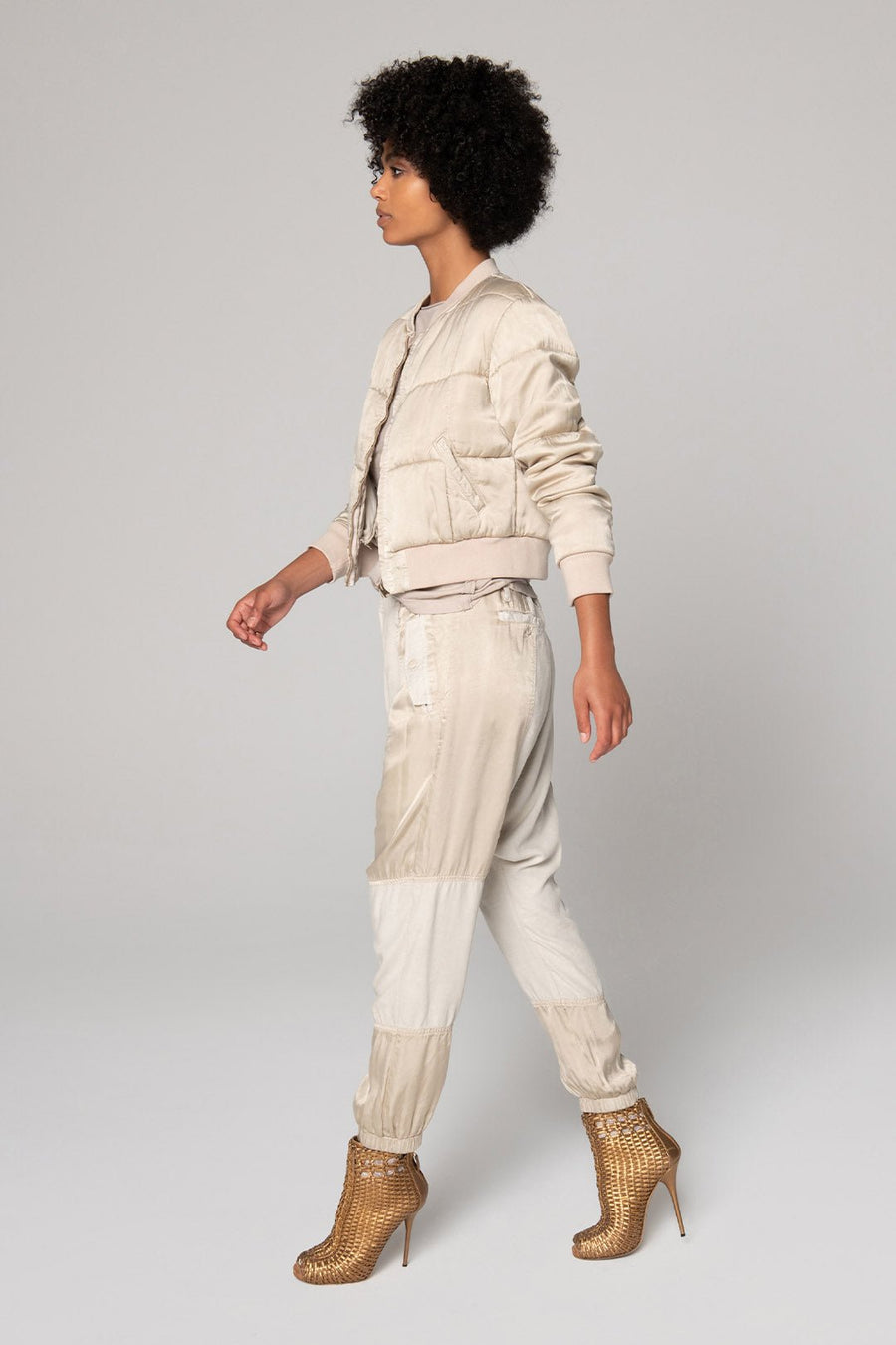 NOMAD DROP CROTCH PANT, SAND STONE - Burning Torch Online Boutique