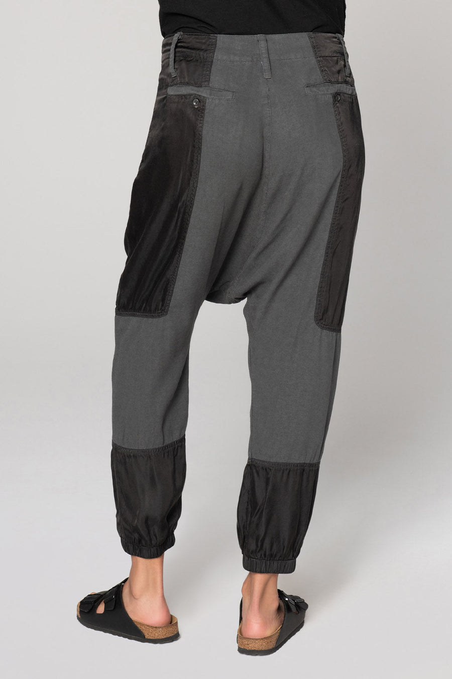 NOMAD DROP CROTCH PANT, SLATE - Burning Torch Online Boutique