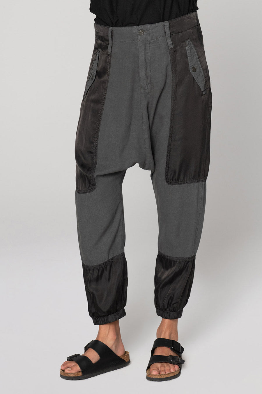 NOMAD DROP CROTCH PANT, SLATE - Burning Torch Online Boutique