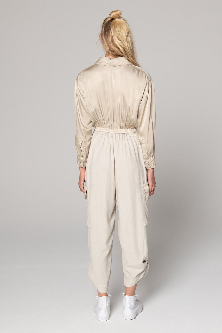 NOMAD JUMPSUIT, SAND STONE - Burning Torch Online Boutique