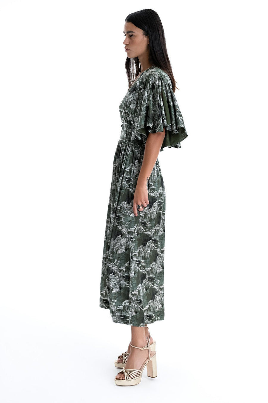 OASIS MIDI DRESS, MEADOW - Burning Torch Online Boutique