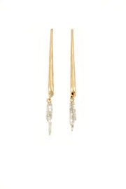 OSIRIS EARRINGS, WHITE - Burning Torch Online Boutique