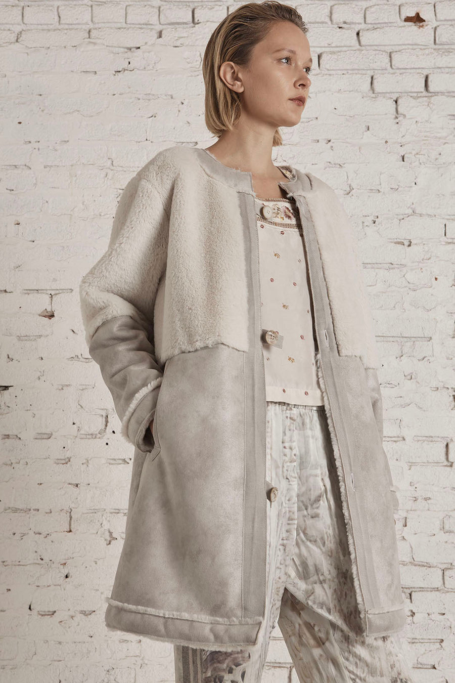 OSLO COAT - SAMPLE 2091 - Burning Torch Online Boutique