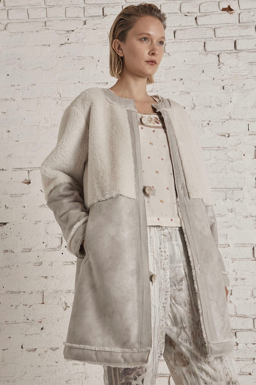 OSLO COAT - SAMPLE 2091 - Burning Torch Online Boutique