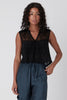 PARKER SLEEVELESS TOP, BLACK - Burning Torch Online Boutique